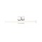 Z-Lite Liam Vanity, 1-Light, 25 In.W x 3 In.L x 5 In.H, Chrome /Frosted 1009-25W-CH-LED - alternate 1
